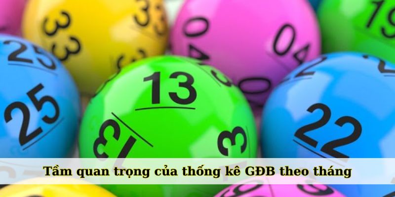 Tầm quan trọng của thống kê GĐB theo tháng